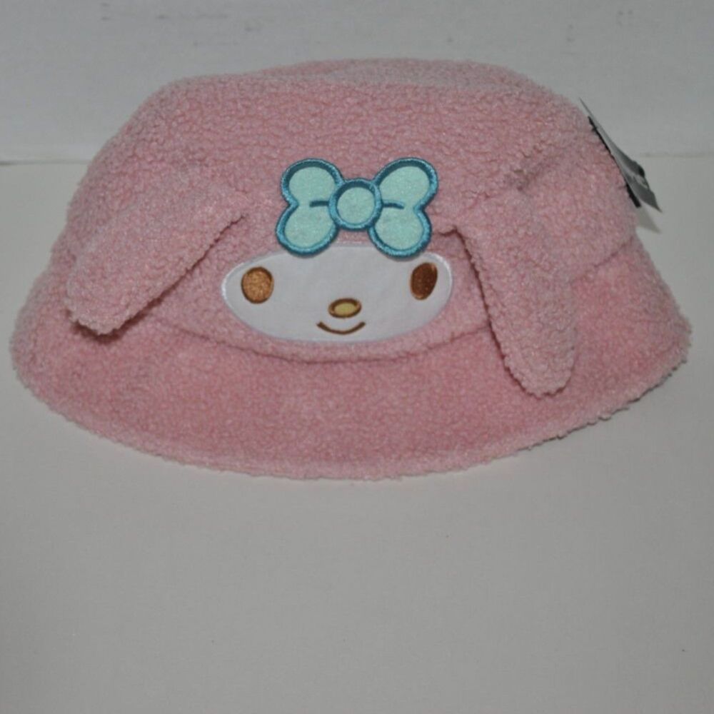 Top Topic Sanrio My Melody Sherpa Bucket Hat NEW